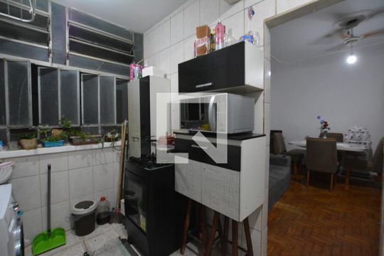 Cozinha de apartamento à venda com 3 quartos, 76m² em Vista Alegre, Rio de Janeiro