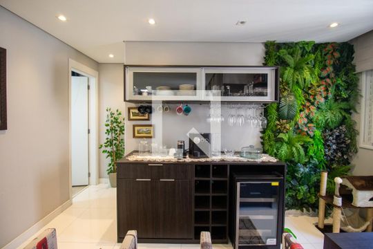 Sala de apartamento à venda com 2 quartos, 62m² em Jardim Norma, São Paulo