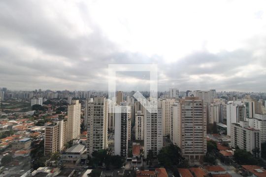 Vista da varanda de apartamento à venda com 2 quartos, 83m² em Cidade Monções, São Paulo