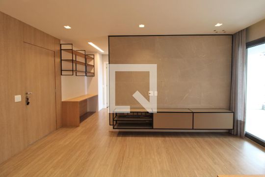 Sala de apartamento à venda com 2 quartos, 83m² em Cidade Monções, São Paulo