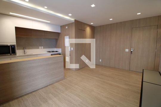Sala de apartamento à venda com 2 quartos, 83m² em Cidade Monções, São Paulo