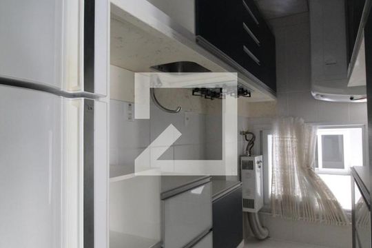 Cozinha de apartamento à venda com 2 quartos, 58m² em Igara, Canoas