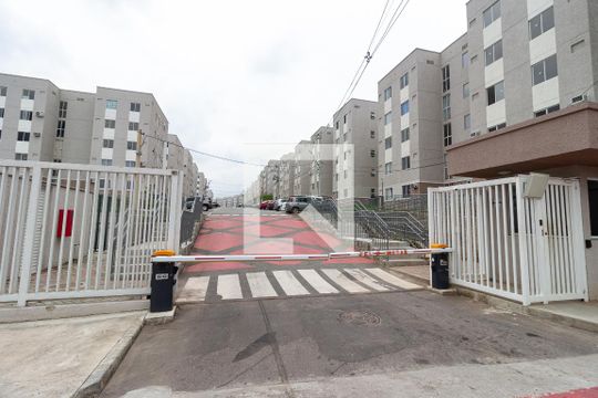 Fachada do Condomínio de apartamento para alugar com 2 quartos, 41m² em Campo Grande, Rio de Janeiro
