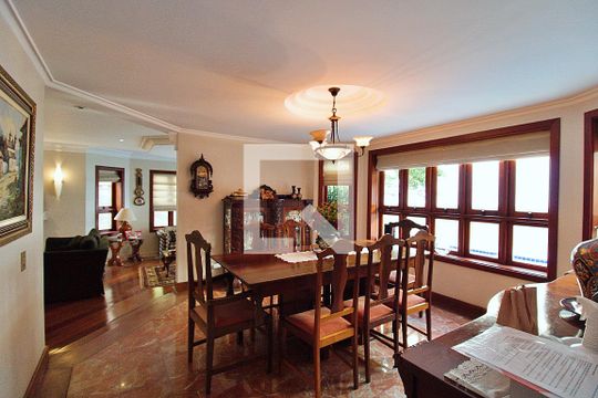 Sala de Jantar de casa de condomínio à venda com 4 quartos, 700m² em Residencial Morumbi, São Paulo