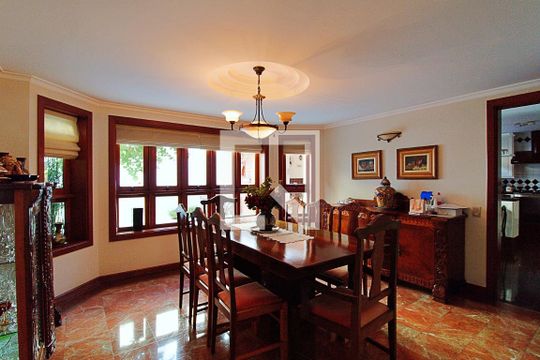 Sala de Jantar de casa de condomínio à venda com 4 quartos, 700m² em Residencial Morumbi, São Paulo