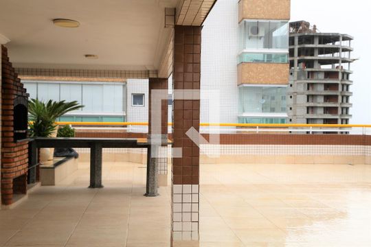 Área comum de apartamento para alugar com 1 quarto, 51m² em Caiçara, Praia Grande