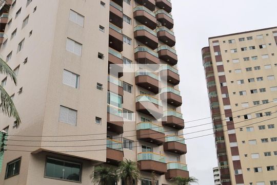 Fachada de apartamento para alugar com 1 quarto, 51m² em Caiçara, Praia Grande