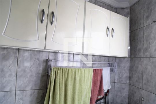 Área de Serviço de apartamento para alugar com 1 quarto, 51m² em Caiçara, Praia Grande