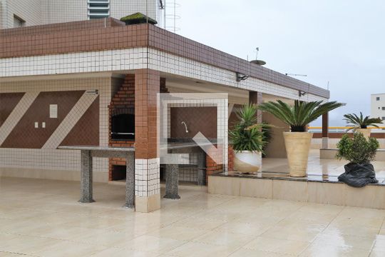 Área comum de apartamento para alugar com 1 quarto, 51m² em Caiçara, Praia Grande