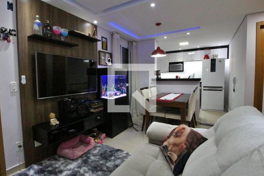 Sala de apartamento à venda com 2 quartos, 43m² em Jardim Centenário, Campinas