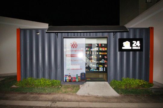Área comum - Conveniência (Smart store) de apartamento à venda com 2 quartos, 43m² em Jardim Centenário, Campinas