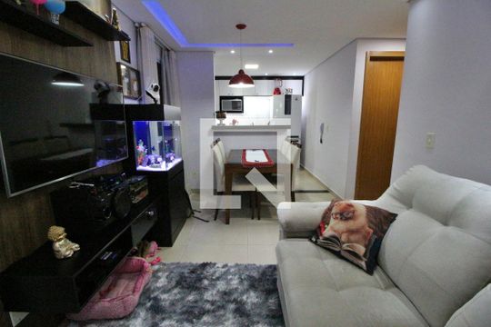 Sala de apartamento à venda com 2 quartos, 43m² em Jardim Centenário, Campinas