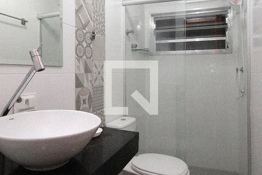 Banheiro de apartamento à venda com 1 quarto, 31m² em Consolação, São Paulo