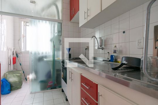 Cozinha de apartamento à venda com 2 quartos, 50m² em Jardim Iris, São Paulo