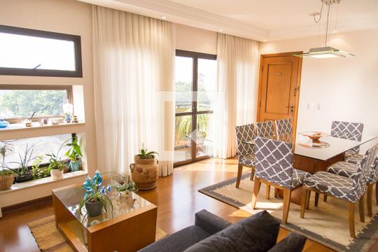 Sala de apartamento à venda com 3 quartos, 108m² em Chácara Tatuapé, São Paulo