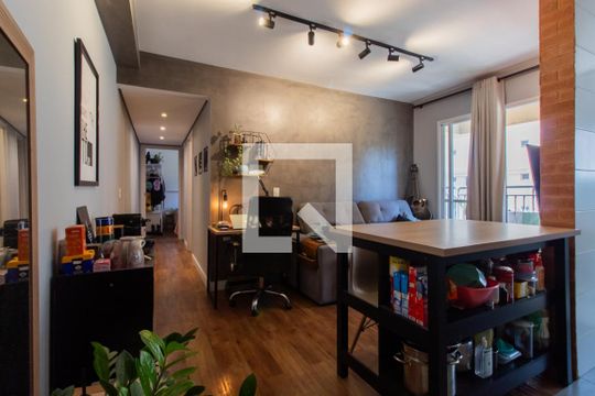 Sala de apartamento à venda com 2 quartos, 49m² em Jardim Parque Morumbi, São Paulo