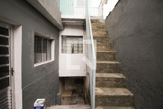 Área Externa de casa para alugar com 1 quarto, 40m² em Jardim Três Marias, São Paulo