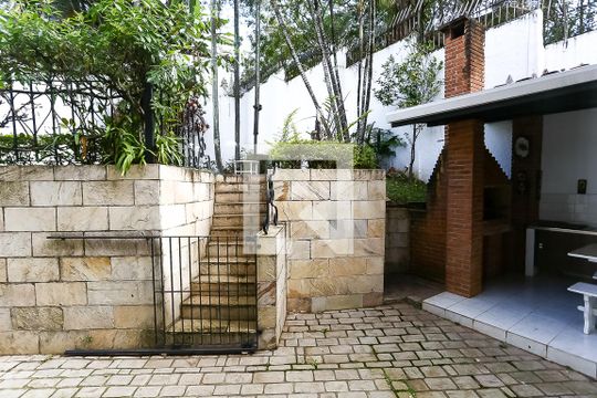 Vista da Sala de casa para alugar com 4 quartos, 240m² em Retiro Morumbi, São Paulo