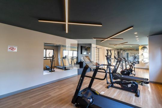 Área comum - Academia de apartamento à venda com 1 quarto, 25m² em Santana, São Paulo