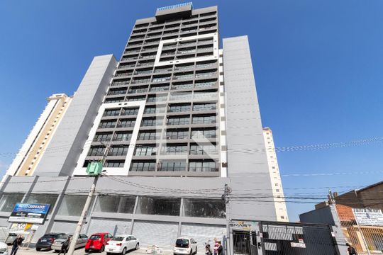 Fachada do Condomínio de apartamento à venda com 1 quarto, 25m² em Santana, São Paulo
