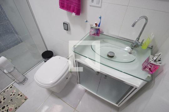 Banheiro da Suíte  de casa à venda com 3 quartos, 142m² em Cidade Patriarca, São Paulo