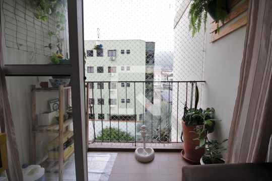 Varanda  de apartamento para alugar com 2 quartos, 55m² em Lins de Vasconcelos, Rio de Janeiro