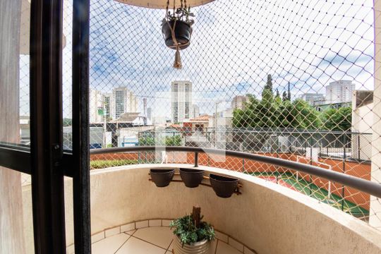 Varanda de apartamento à venda com 3 quartos, 65m² em Vila Prudente, São Paulo