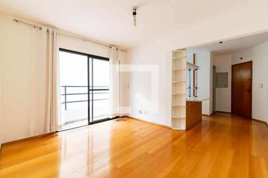 Sala de apartamento à venda com 2 quartos, 57m² em Vila Clementino, São Paulo