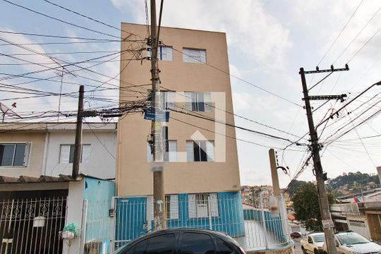 Fachada de apartamento à venda com 2 quartos, 55m² em Jardim Monte Alegre, Taboão da Serra