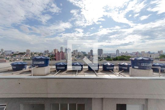Vista Sacada de apartamento à venda com 2 quartos, 43m² em Vila Guilhermina, São Paulo