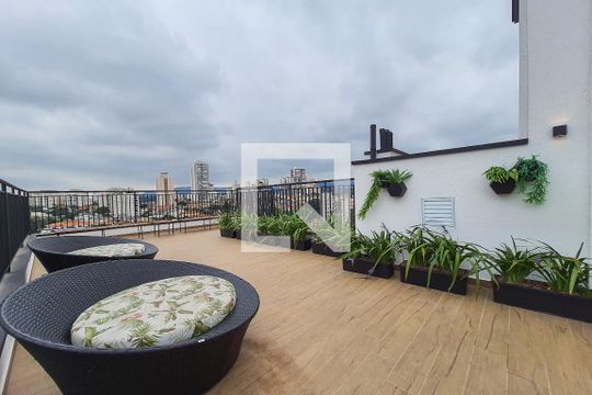Solarium de apartamento para alugar com 2 quartos, 40m² em Jardim Paraíso, São Paulo