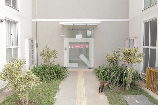 Fachada do bloco de apartamento à venda com 2 quartos, 42m² em Jardim Esmeraldina, Campinas