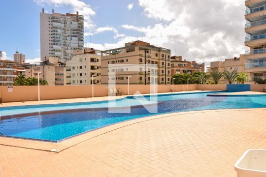 Área Comum - Piscina de apartamento para alugar com 2 quartos, 67m² em Loteamento João Batista Julião, Guarujá