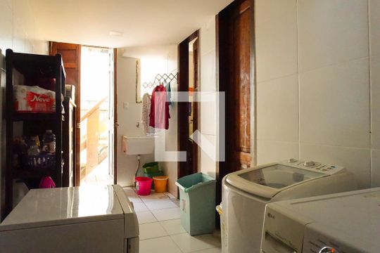 Área de Serviço de casa de condomínio à venda com 5 quartos, 700m² em Joá, Rio de Janeiro