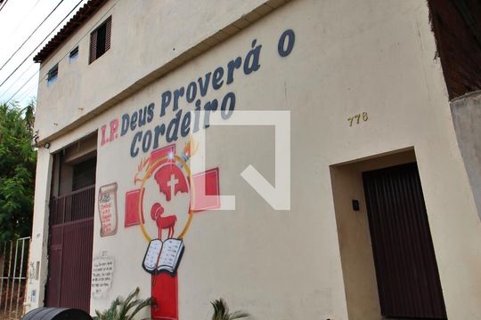 Fachada do Prédio de kitnet/studio para alugar com 1 quarto, 23m² em Jardim Santa Lúcia, Campinas