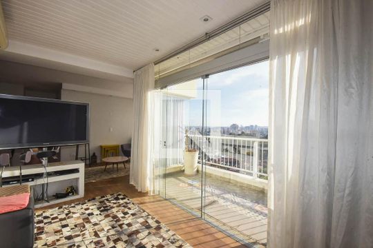 Sala de apartamento para alugar com 2 quartos, 72m² em Super Quadra Morumbi, São Paulo