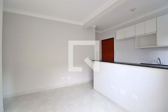 Sala de apartamento para alugar com 2 quartos, 54m² em Santa Maria, Santo André