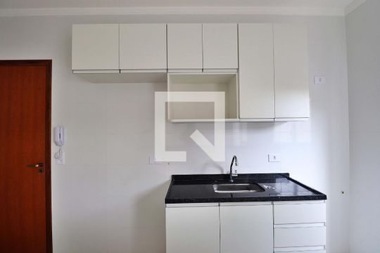 Cozinha de apartamento para alugar com 2 quartos, 54m² em Santa Maria, Santo André
