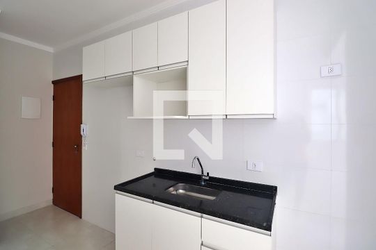 Cozinha de apartamento para alugar com 2 quartos, 67m² em Santa Maria, Santo André