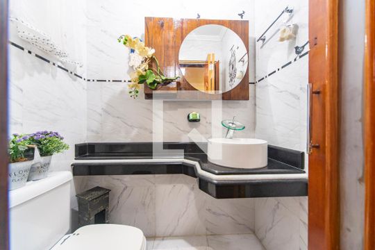 Lavabo de casa à venda com 4 quartos, 300m² em Jardim Bela Vista, Santo André