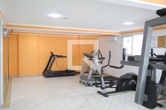 Área comum - Academia de apartamento para alugar com 2 quartos, 70m² em Guilhermina, Praia Grande