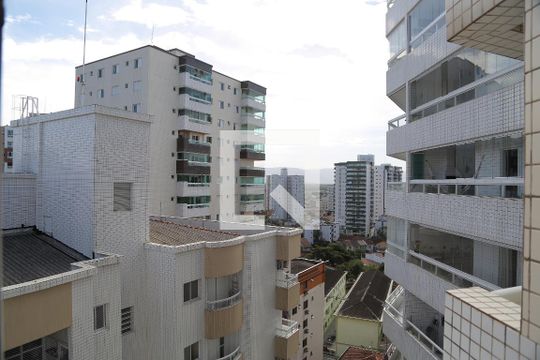 Vista do quarto 2 de apartamento para alugar com 2 quartos, 70m² em Guilhermina, Praia Grande