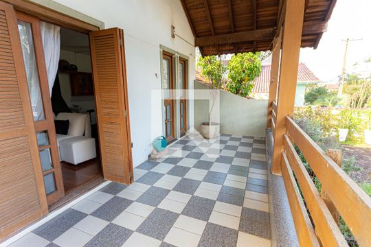 Sala 1 - varanda de casa à venda com 3 quartos, 650m² em Ideal, Novo Hamburgo