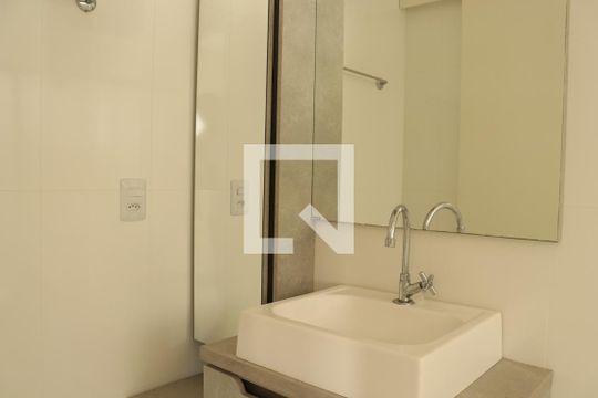 Banheiro da Suíte de apartamento à venda com 3 quartos, 128m² em Centro, São Leopoldo