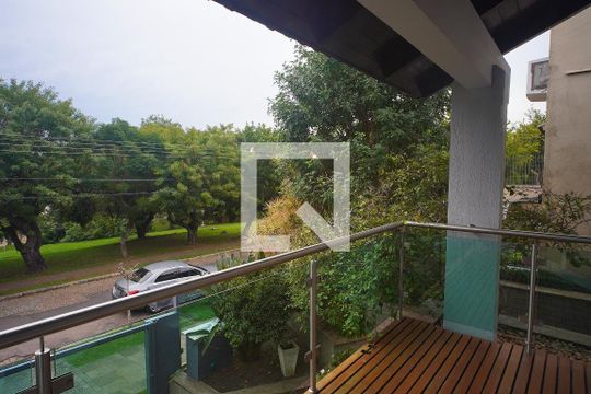 Escritório´- Varanda de casa à venda com 3 quartos, 352m² em Chácara das Pedras, Porto Alegre