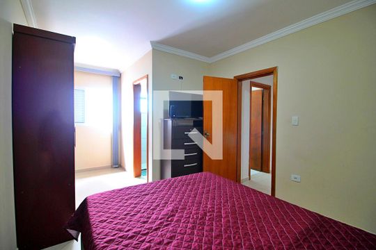 Quarto Suíte de casa de condomínio à venda com 3 quartos, 158m² em Vila Assunção, Santo André