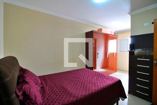 Quarto Suíte de casa de condomínio à venda com 3 quartos, 158m² em Vila Assunção, Santo André