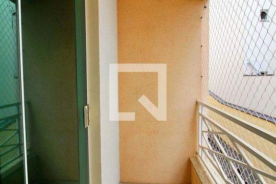 Varanda da Sala de casa de condomínio à venda com 3 quartos, 158m² em Vila Assunção, Santo André
