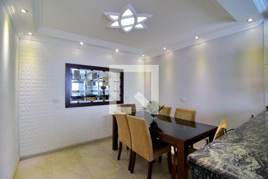 Cozinha de casa de condomínio à venda com 3 quartos, 158m² em Vila Assunção, Santo André