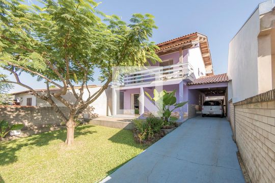 Garagem de casa à venda com 4 quartos, 243m² em Campo Novo, Porto Alegre